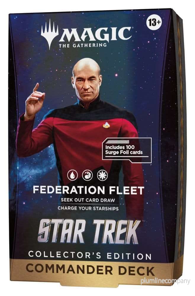 Magic the Gathering Star Trek Collector's Edition Commander Decks Case (4) engelsk - Bild 2