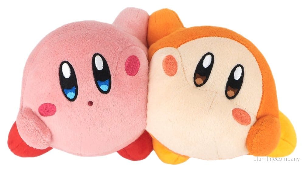 Kirby och Waddle Dee gosedjur – Bästa vänner, 11 cm Kirby och Waddle Dee gosedjur – Bästa vänner, 11 cm