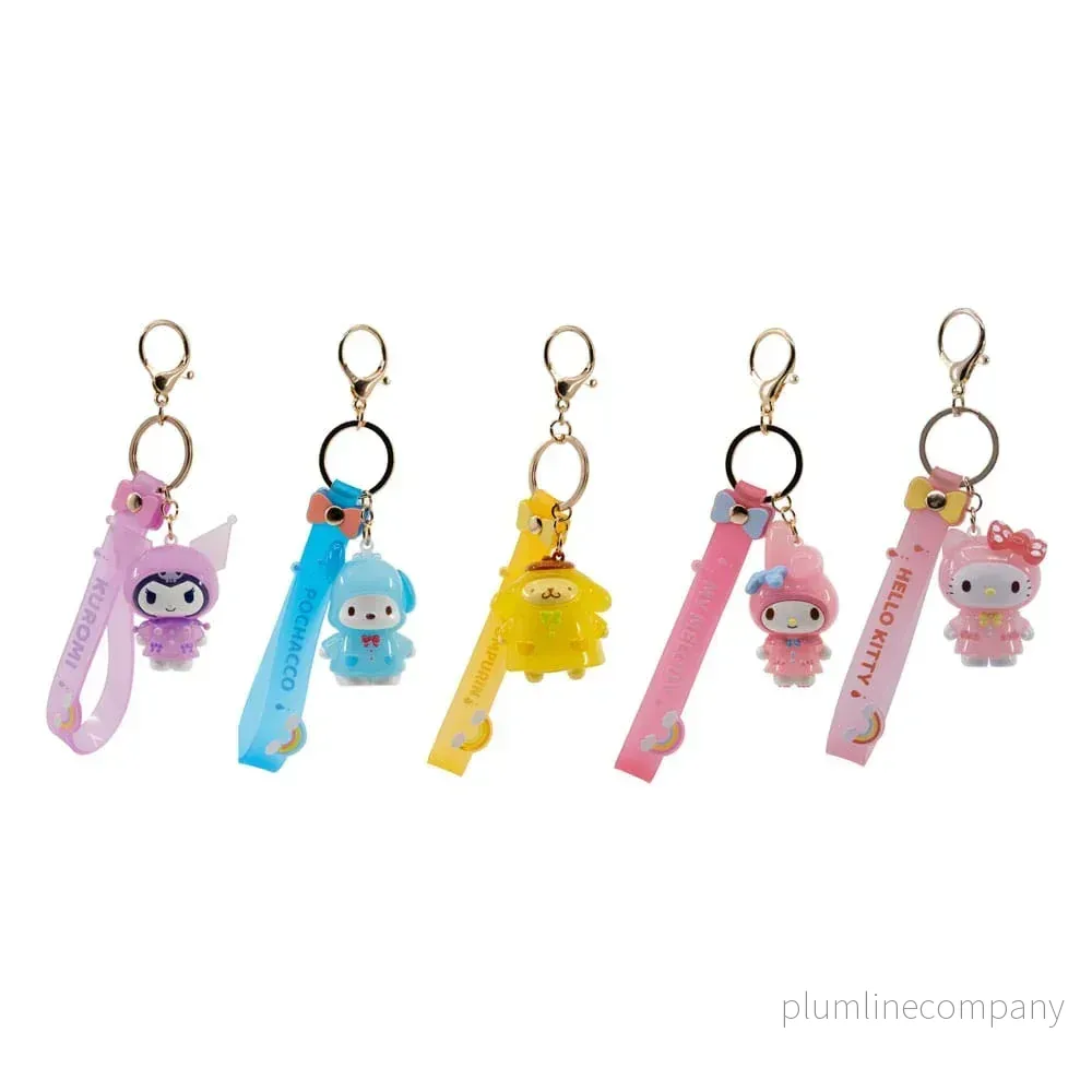 Sanrio Regnjacka Nyckelring med Handtag - Hello Kitty och Vänner (12) - Bild 2