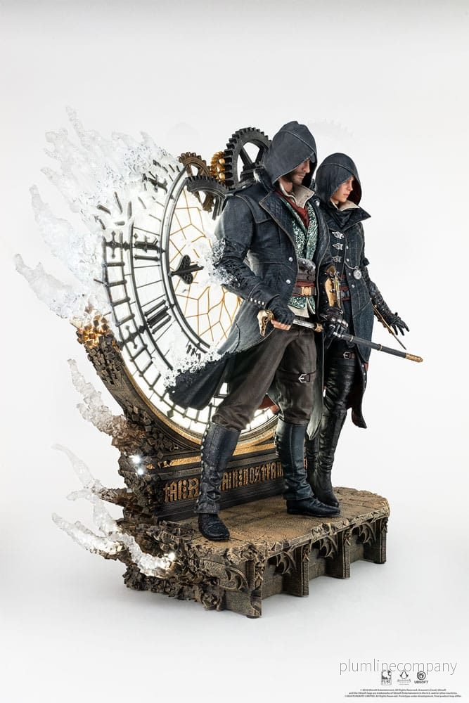 Assassin's Creed staty 1/4 Animus Jacob & Evie Frye 62 cm - Bild 3