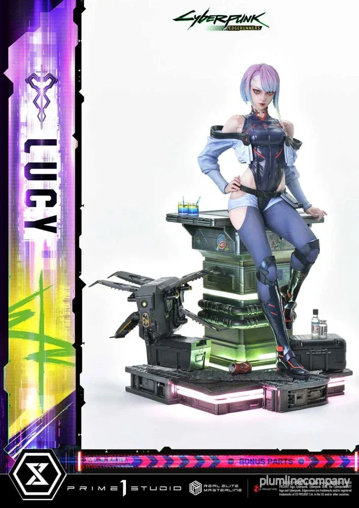 Cyberpunk: Edgerunners Real Elite Masterline Series Statue 1/4 Deluxe Bonus Version Lucy 50 cm Cyberpunk: Edgerunners Real Elite Masterline Series Statue 1/4 Deluxe Bonus Version Lucy 50 cm