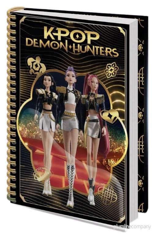 KPop Demon Hunters Anteckningsblock A5 Golden Display (12) KPop Demon Hunters Anteckningsblock A5 Golden Display (12)
