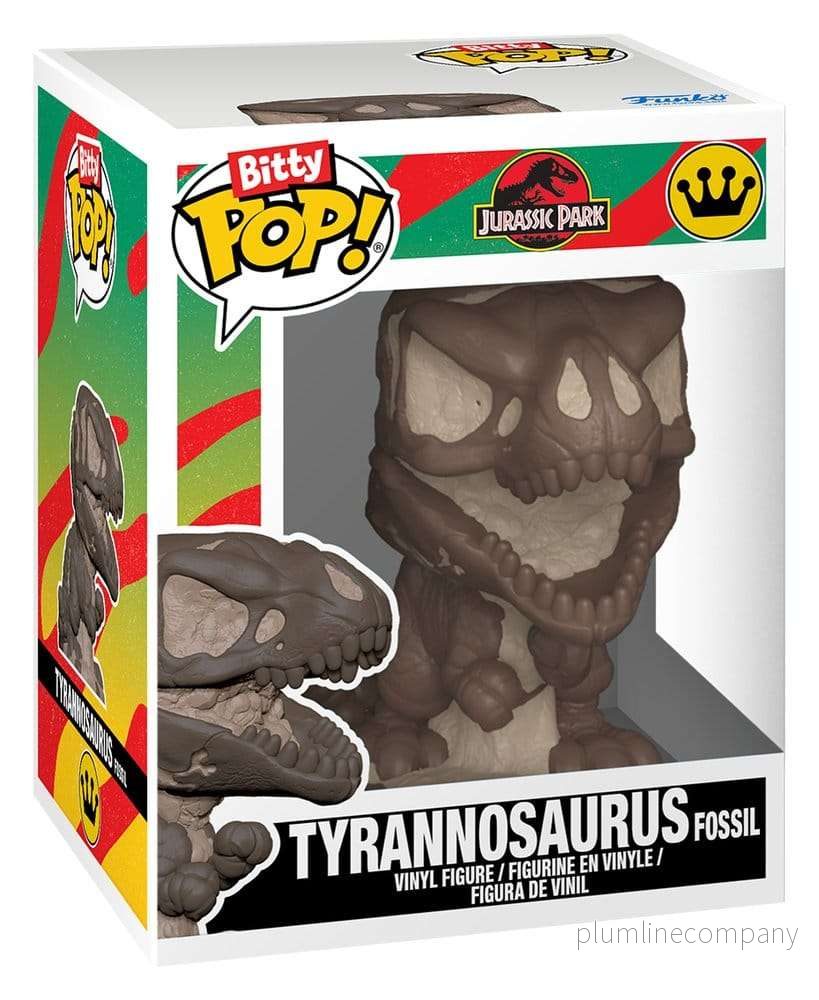 Jurassic Park Bitty POP! Figur 2-Pack Tyrannosaurus Fossil & Dilophosaurus 2 cm - Bild 2
