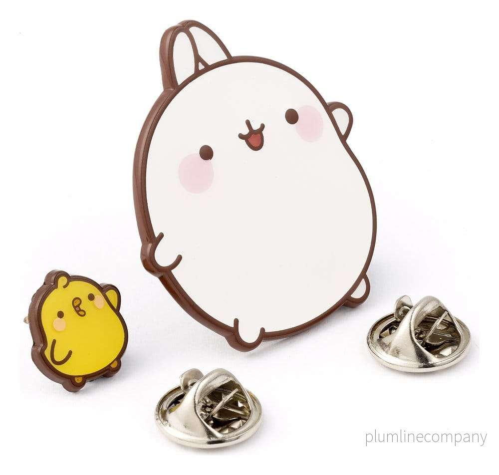 Molang Pin Badge Molang & Piu Piu - Bild 3