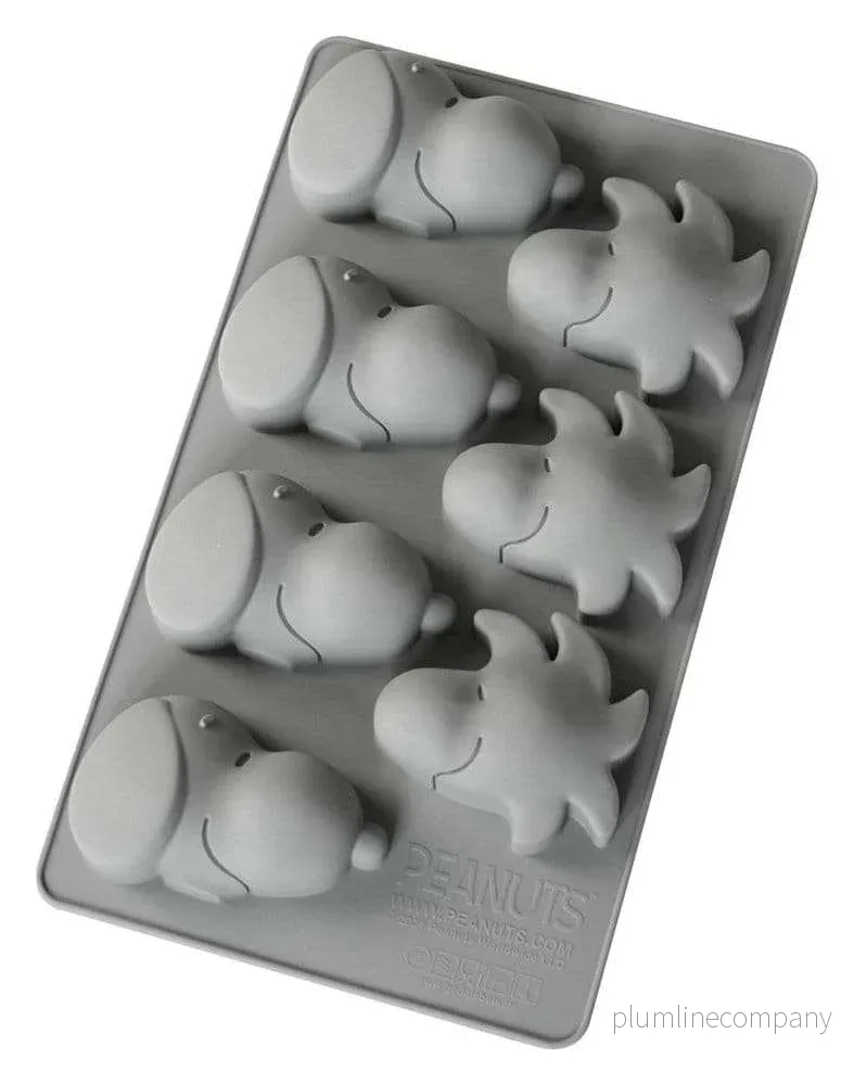 Peanuts silikonform för muffins Snoopy & Woodstock grå Peanuts silikonform för muffins Snoopy & Woodstock grå