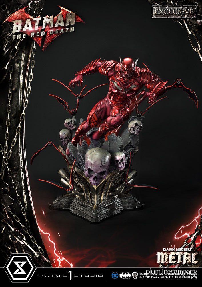 Dark Nights: Metal Statues 1/3 The Red Death & The Red Death Exclusive 75 cm Assortment (3) Dark Nights: Metal Statues 1/3 The Red Death & The Red Death Exclusive 75 cm Assortment (3)