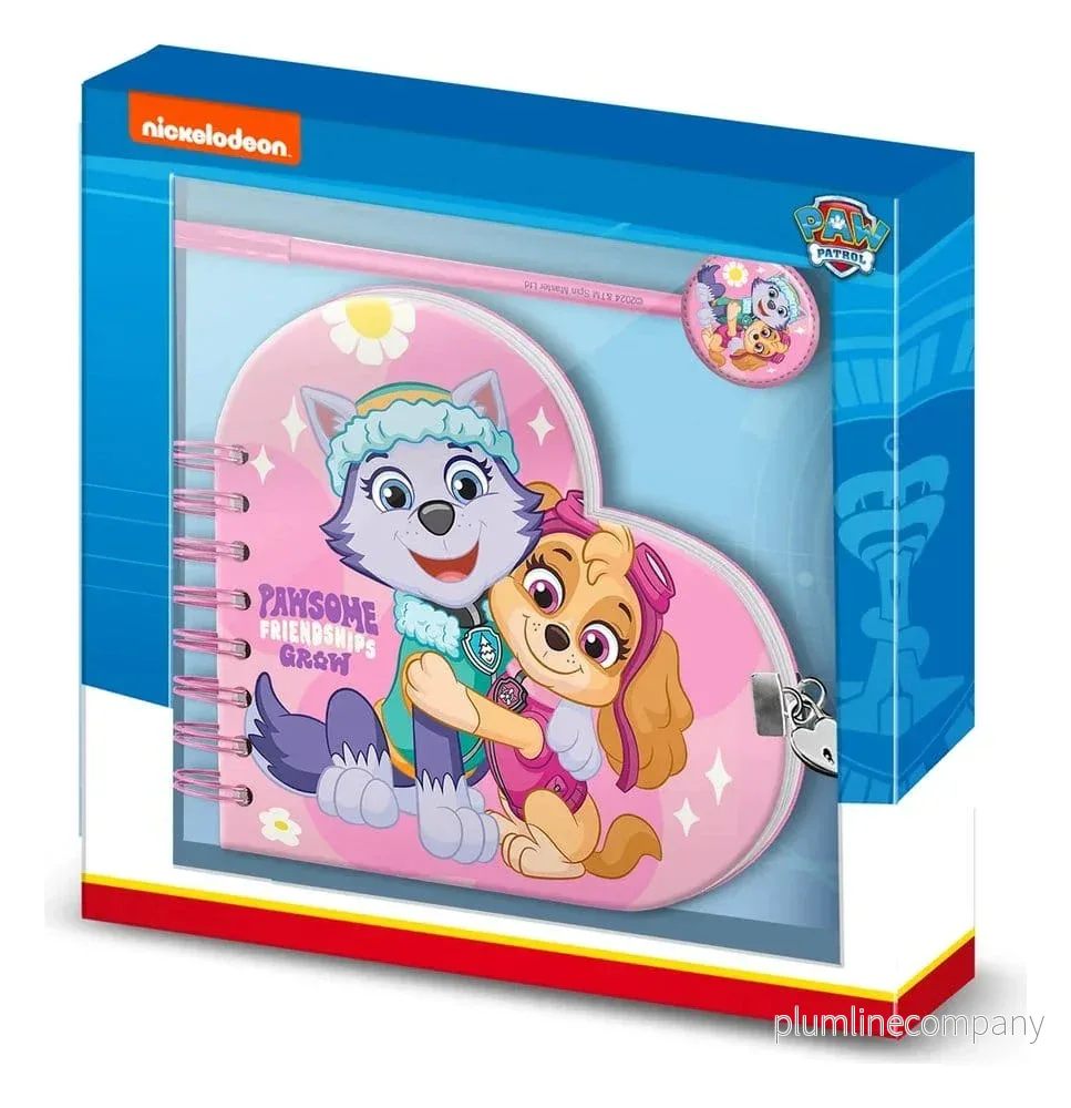 PAW Patrol Anteckningsblock med Penna Gåvoset Pawsome Vänskaper Växer - Bild 2