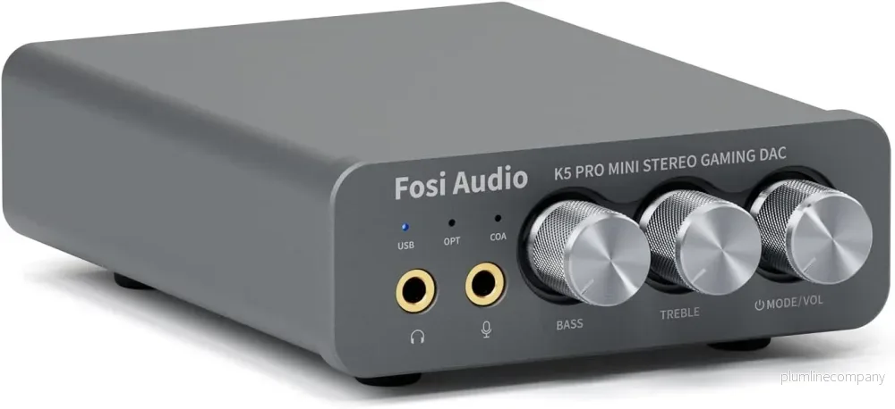Fosi Audio K5PRO Gaming mini DAC förstärkare för PS5/PC/MAC, USB-C/Optisk/Coaxial till 3.5mm/RCA Fosi Audio K5PRO Gaming mini DAC förstärkare för PS5/PC/MAC, USB-C/Optisk/Coaxial till 3.5mm/RCA