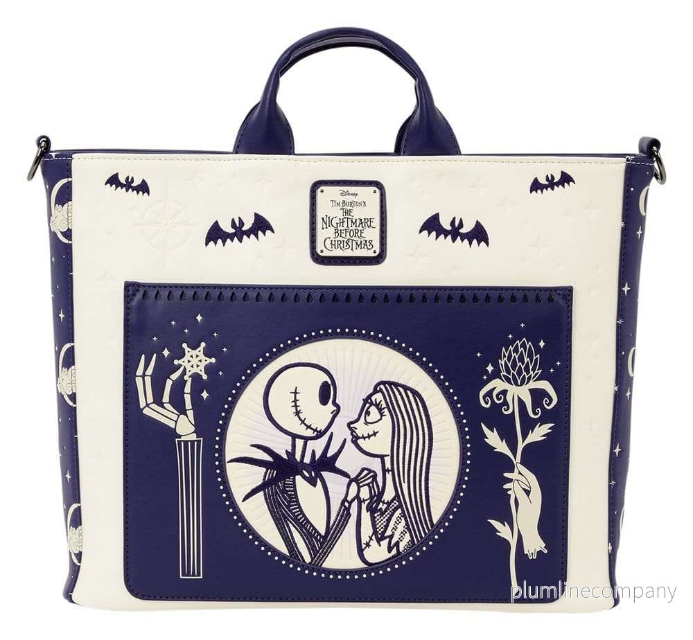 The Nightmare Before Christmas by Loungefly ryggsäck och tote bag Jack Skellington & Sally Night Sky The Nightmare Before Christmas by Loungefly ryggsäck och tote bag Jack Skellington & Sally Night Sky