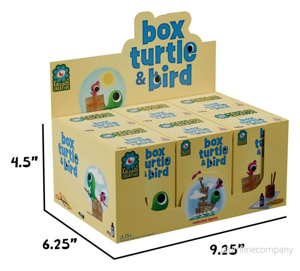 Box Turtle and Bird Mini Figures S1 9 cm Blind Box Display (6) - Bild 3