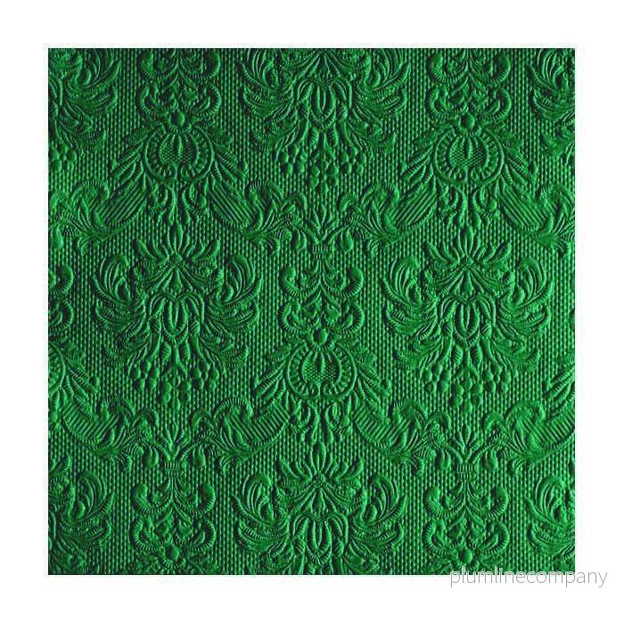 Servett, Struktur mörk mint 33 cm