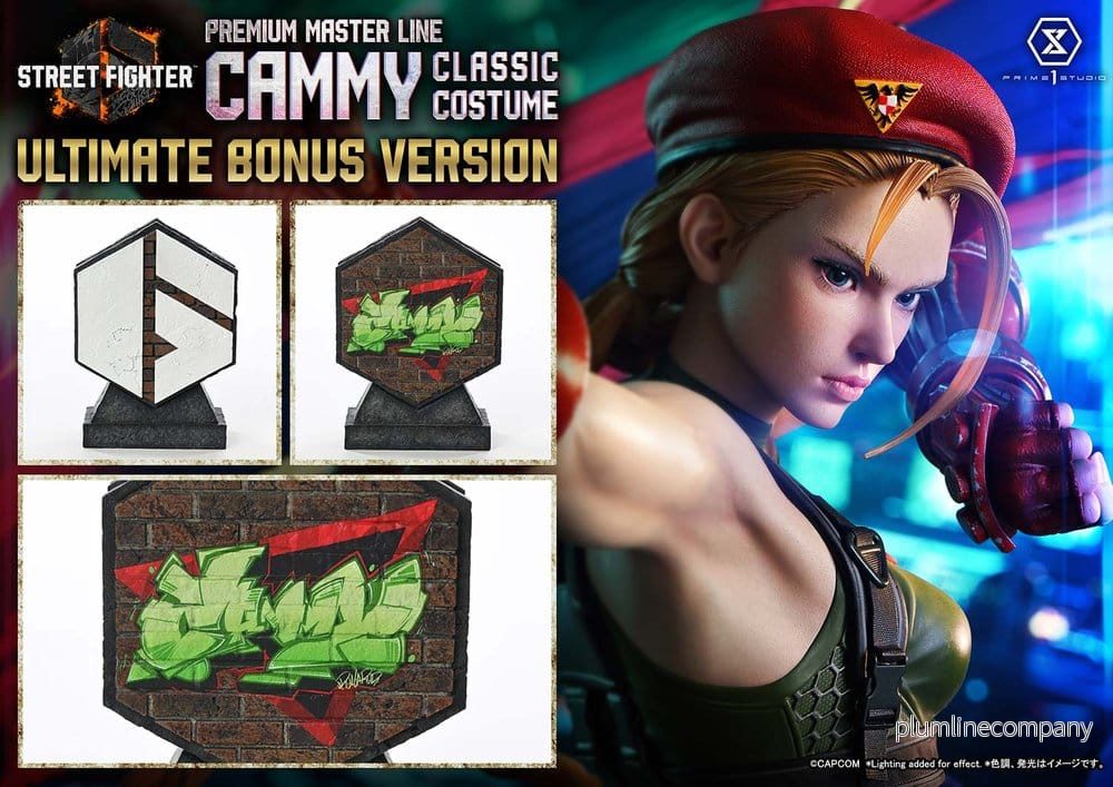 Street Fighter 6 Premium Masterline Statue 1/4 Cammy Classic Costume Ultimate Bonus Version 54 cm - Bild 3