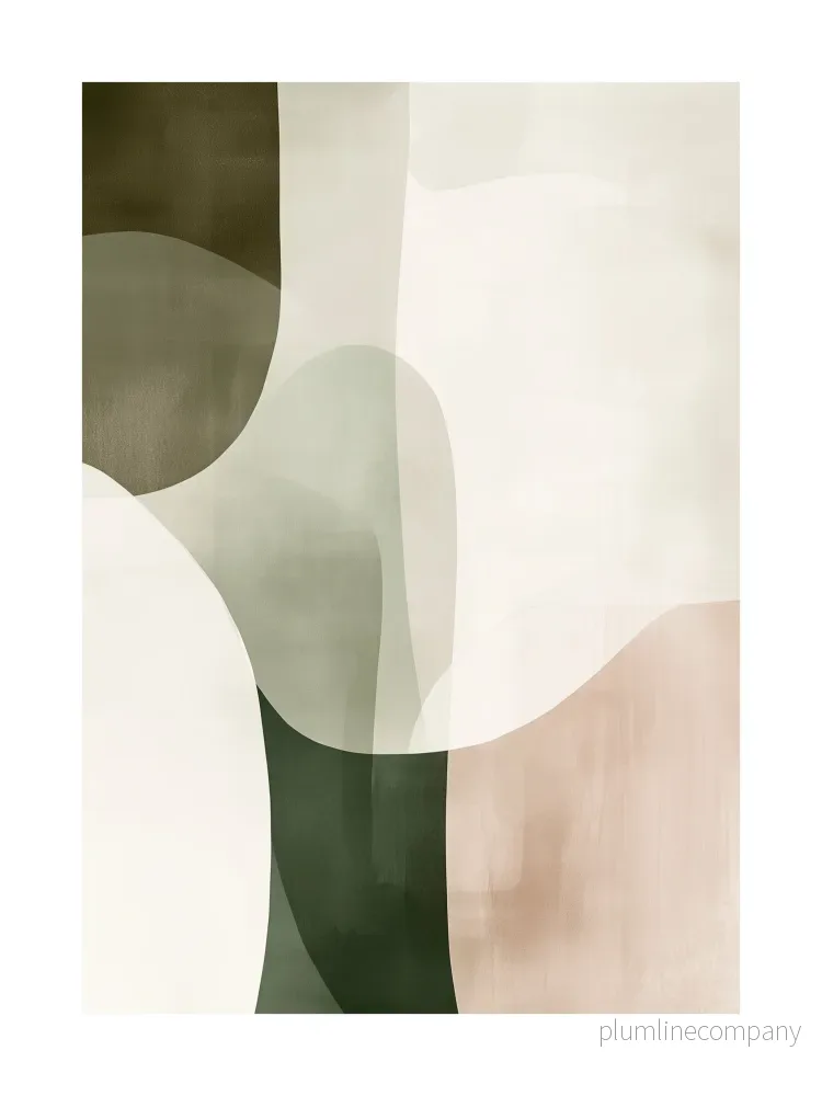 Organic Shapes Poster