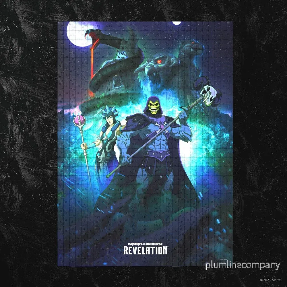 Masters of the Universe: Revelation™ Pussel med Skeletor™ och Evil-Lyn™ (1000 bitar) - Bild 2