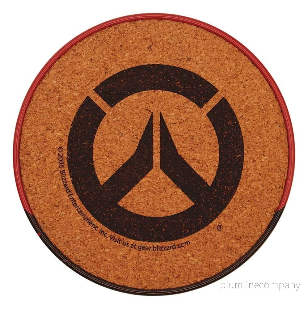 Overwatch glasunderlägg 4-pack – tryckta i metall - Bild 2