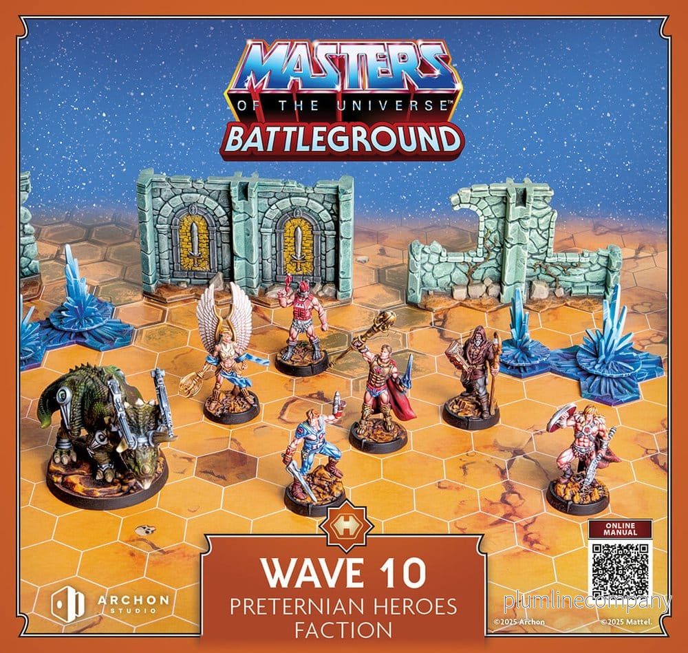 Masters of the Universe: Battleground Miniatyrspel Våg 10: Fraktionen Preternianiska Hjältar *Engelsk Version* - Bild 3