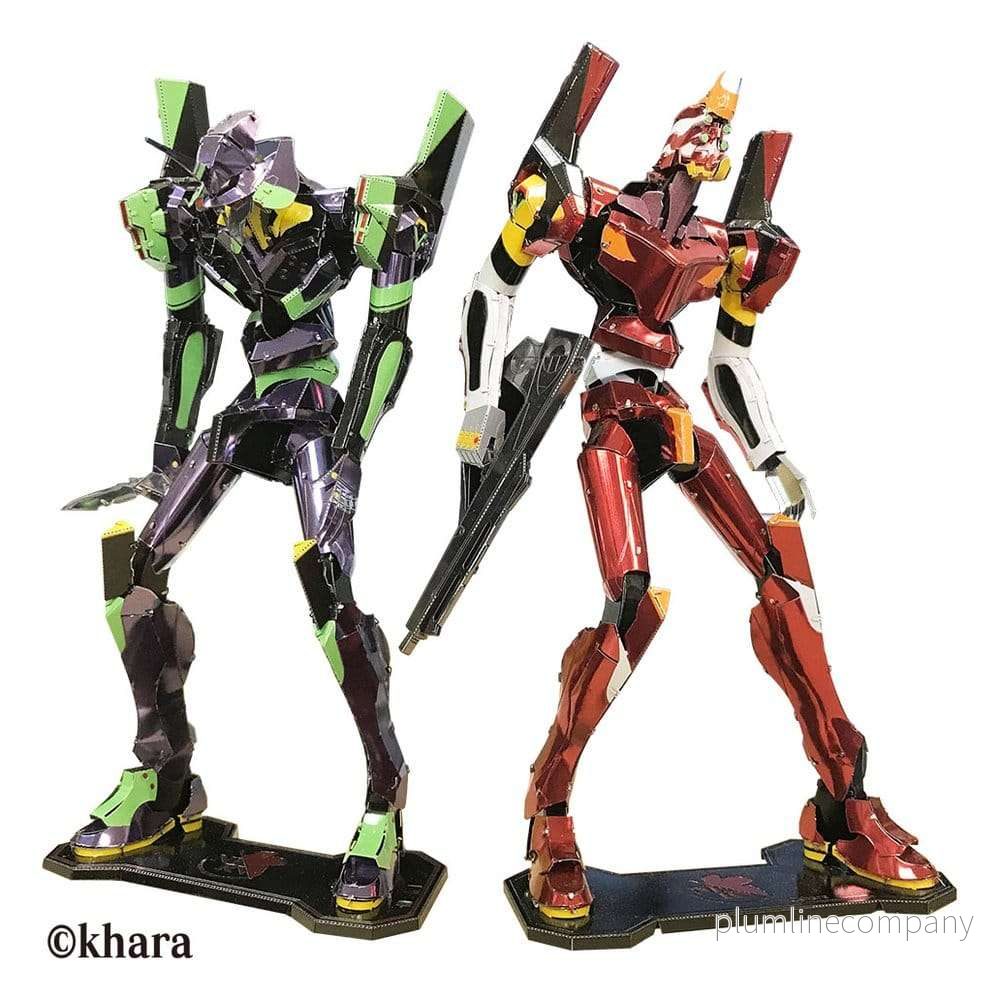 Evangelion Metallsammanklippningsmodell Enhet 01, 17 cm - Bild 3