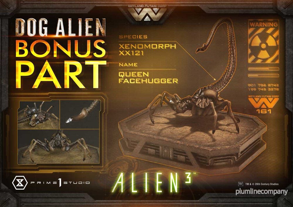 Alien 3 Museum Masterline Series staty 1/3 Dog Alien XL Deluxe Bonus Version 114 cm - Bild 3