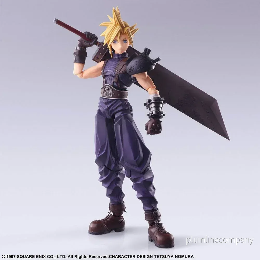 FINAL FANTASY VII Bring Arts Actionfigur Cloud Strife 15 cm - Bild 2