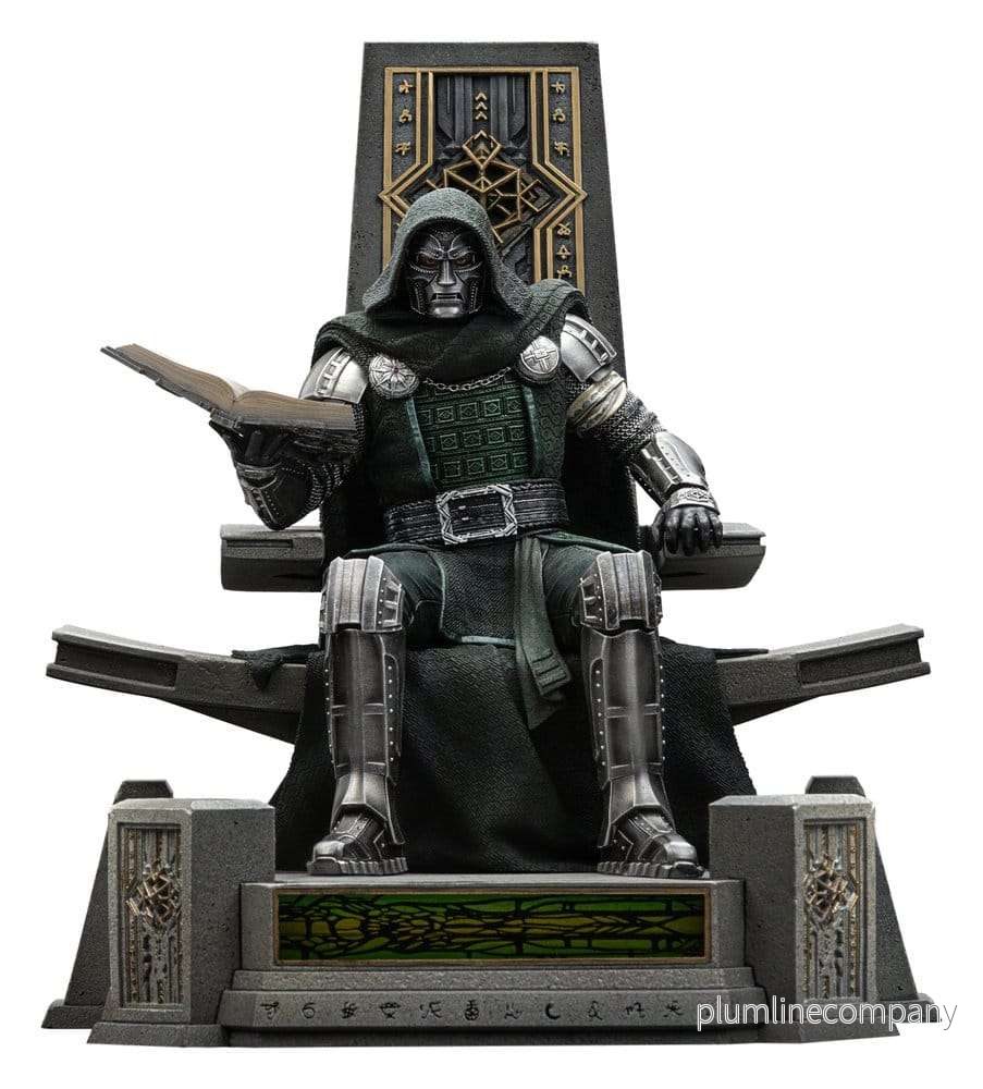 Avengers: Doomsday Art Scale Statue 1/10 Doctor Doom on Throne 22 cm - Bild 2
