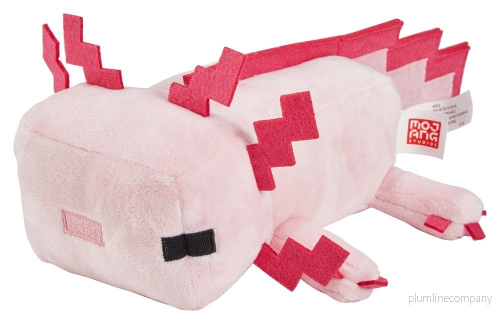 Minecraft gosedjur Axolotl 20 cm - Mjukisdjur för Samlare och Barn - Bild 3