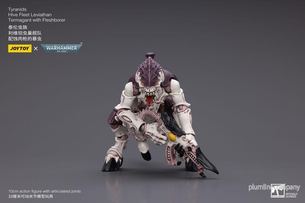 Warhammer 40k Action Figur 1/18 Tyranids Hive Fleet Leviathan Termagant med Fleshborer – 12 cm Warhammer 40k Action Figur 1/18 Tyranids Hive Fleet Leviathan Termagant med Fleshborer – 12 cm