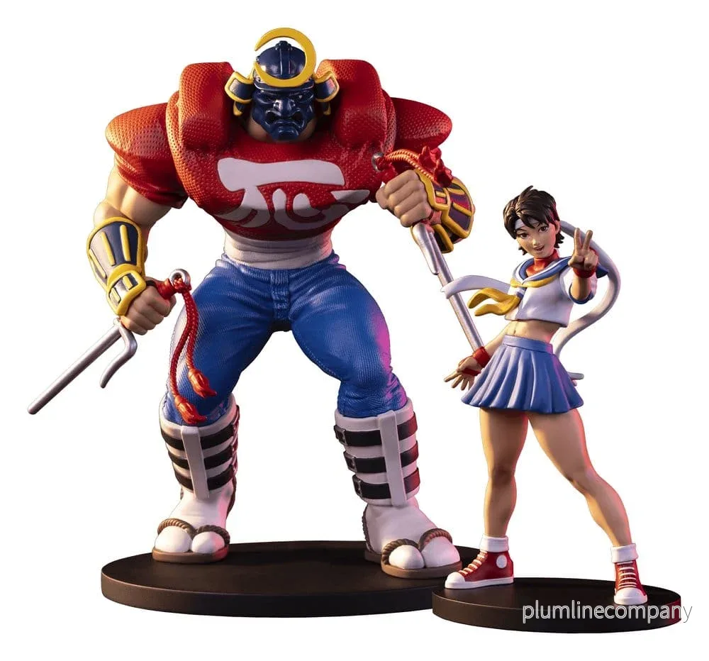 Street Fighter Street Jam Figurer 1/10 Sakura & Sodom 22 cm Street Fighter Street Jam Figurer 1/10 Sakura & Sodom 22 cm