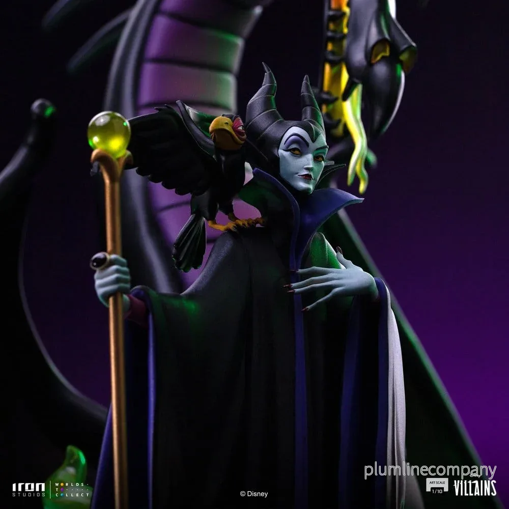 Disney Villains Art Scale figur 1/10 Maleficent 40 cm - Bild 3