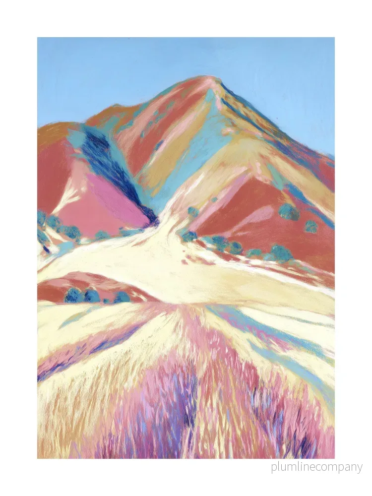 Lavender Hill Walk Poster