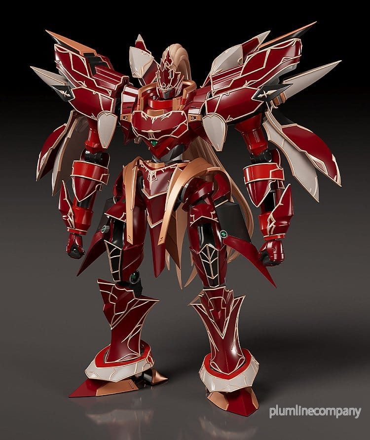 The Legend of Heroes: Trails of Cold Steel Moderoid Plastmodellbyggsats Testa-Rossa, den Karmosinröda Riddaren 18 cm - Bild 2