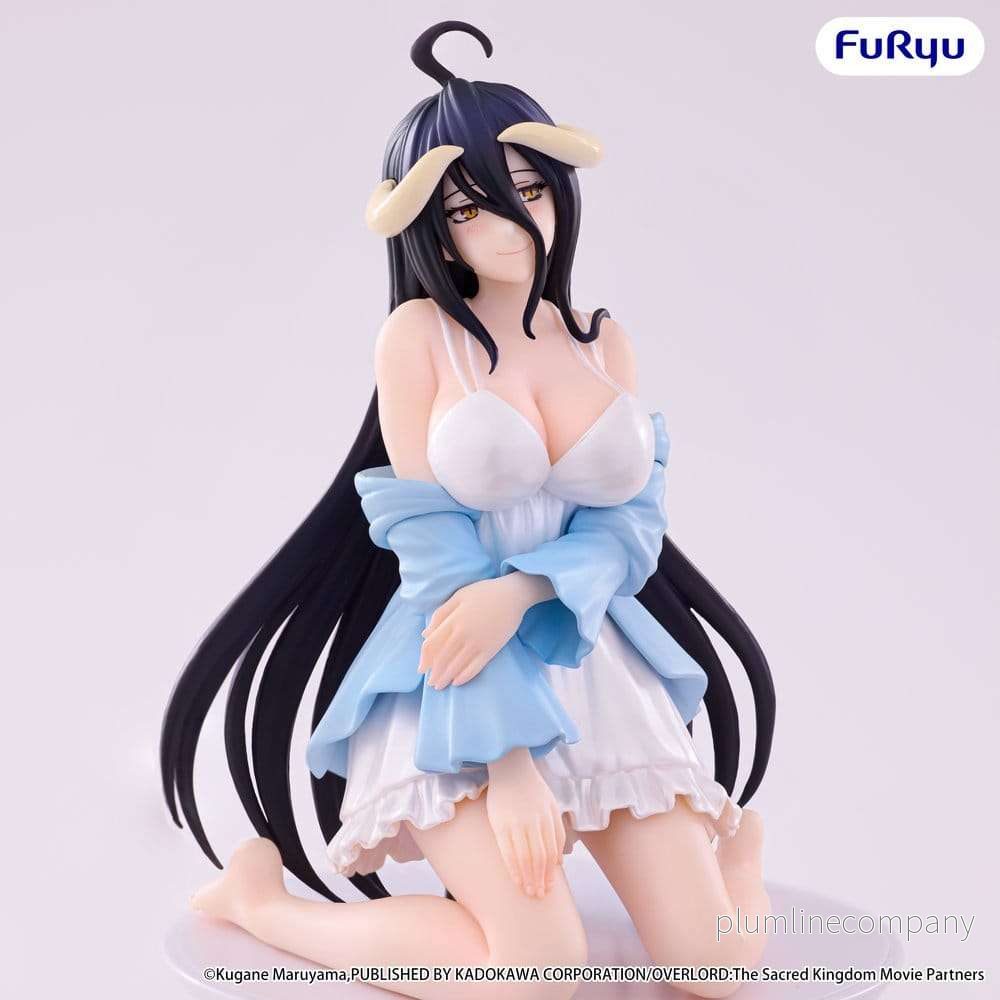 Overlord Noodle Stopper PVC-figur Albedo Loungewear Pearl White Ver. 12 cm Overlord Noodle Stopper PVC-figur Albedo Loungewear Pearl White Ver. 12 cm