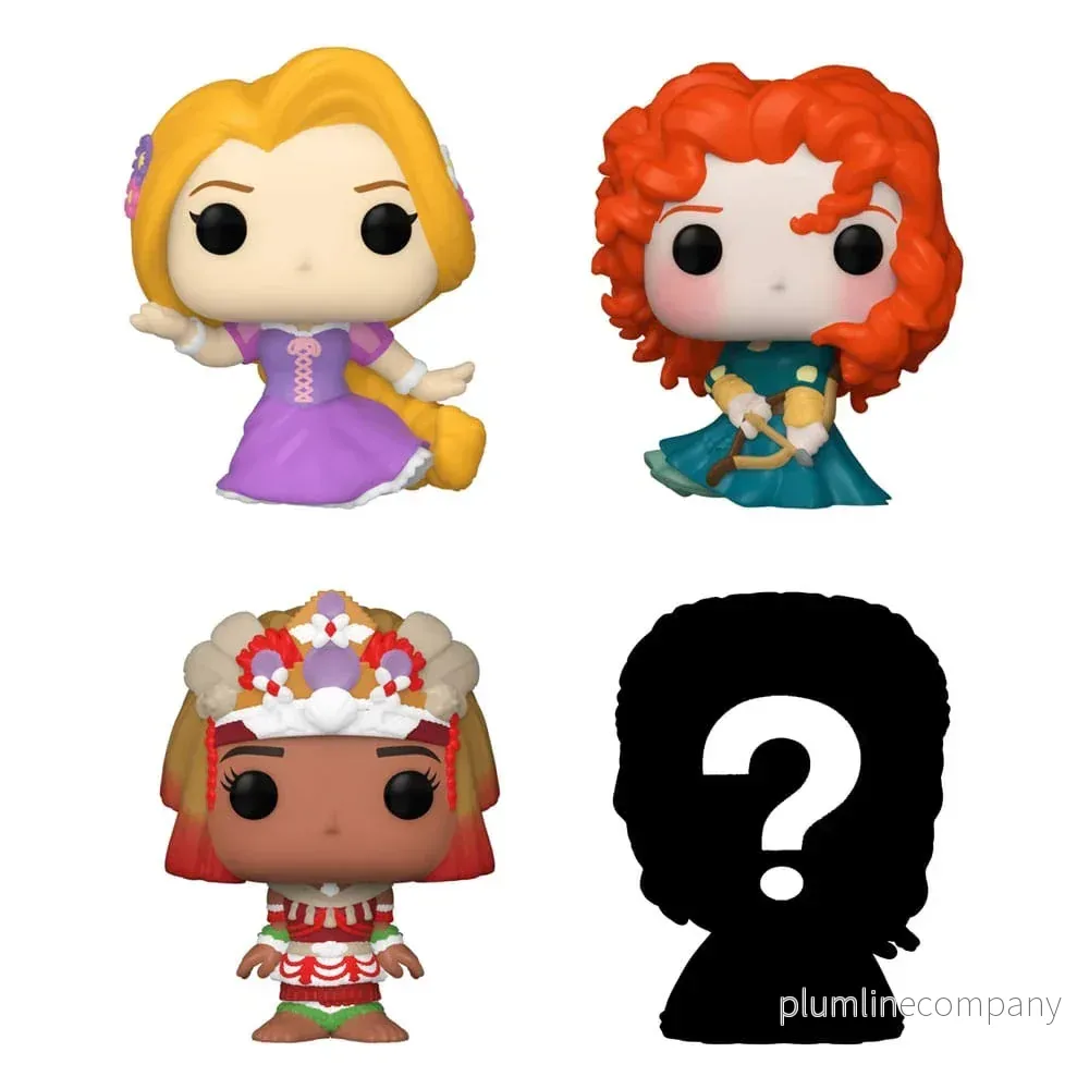 Disney Princesses Bitty POP! Figur 4-Pack Rapunzel 2,5 cm - Bild 2