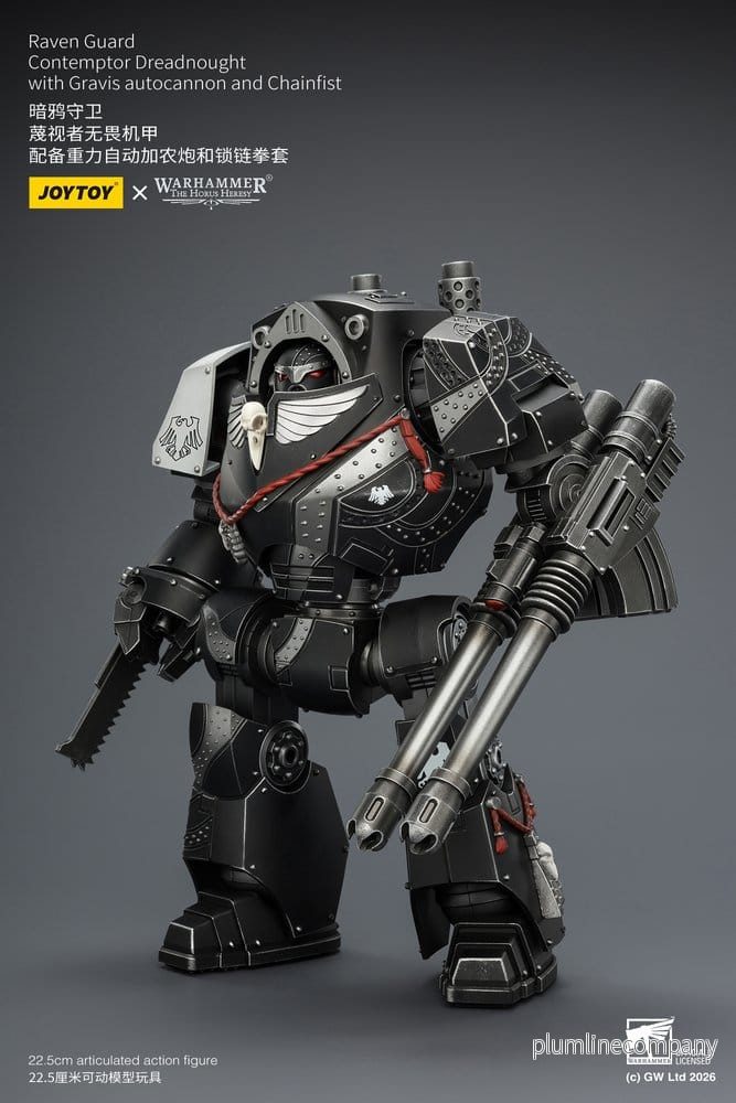 Warhammer 40,000 Actionfigur Raven Guard Contemptor Dreadnought 23 cm - Bild 3