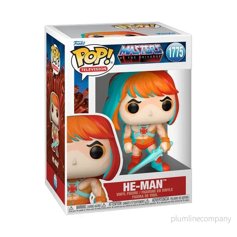Masters of the Universe POP! Television Figur He-Man (Comic Deco) 9 cm - Bild 3