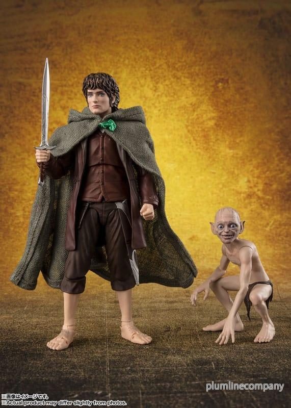 Lord of the Rings S.H. Figuarts Actionfigur Frodo Baggins & Gollum - Bild 3
