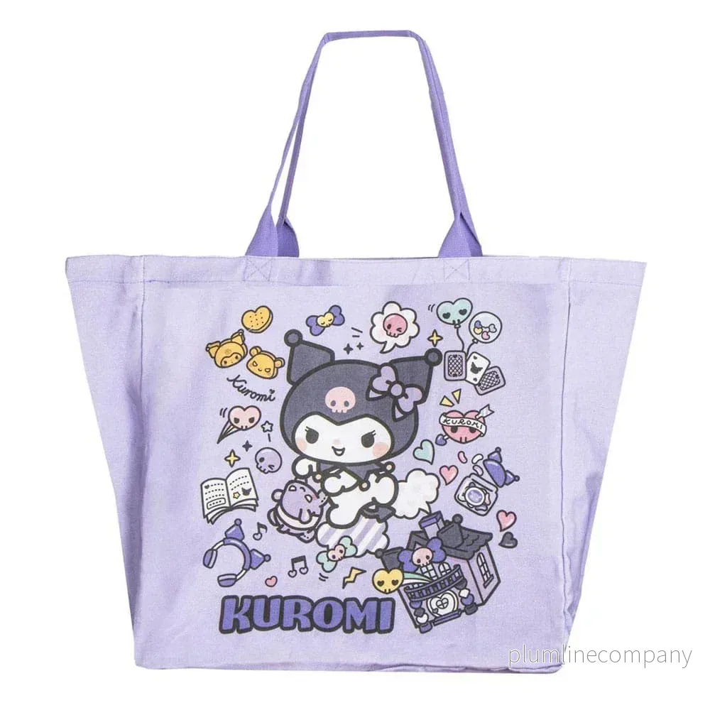Sanrio Tote Bag Kuromi XL - Officiell och Rymlig - Bild 3