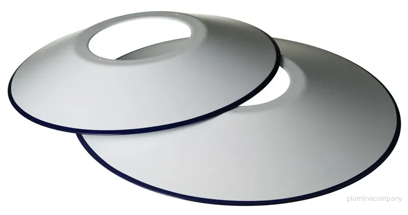 Emaljskärm, liten 26 cm