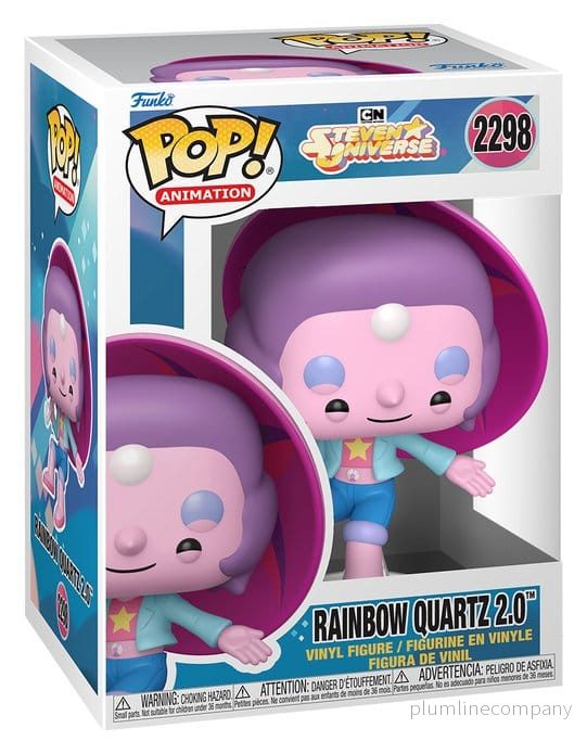 Steven Universe POP! Animation Figur Rainbow Quartz 2.0 9 cm - Bild 3