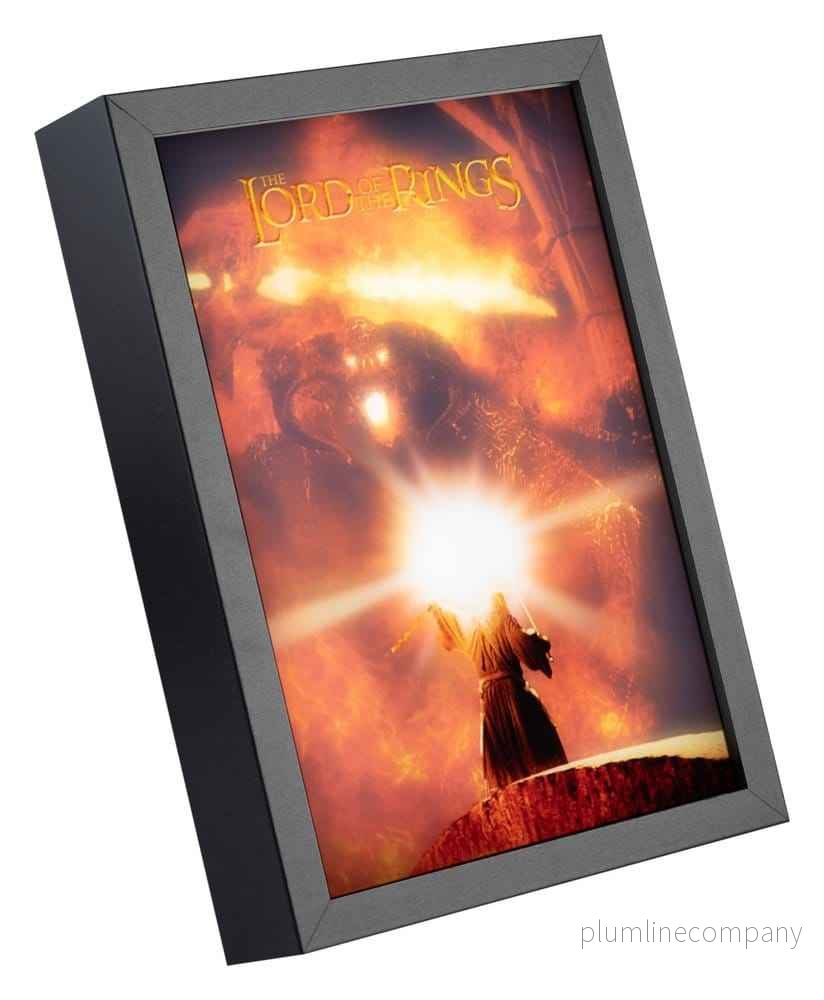 Herrarna från Ringen Inramad LED-panel 28 x 20 cm - Bild 2