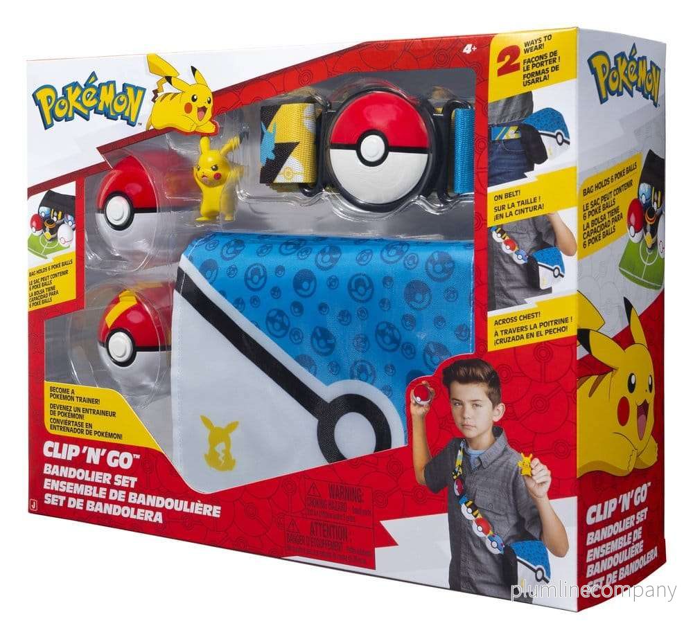 Pokémon Clip 'n' Go Bandolier Set Pikachu - Bild 3