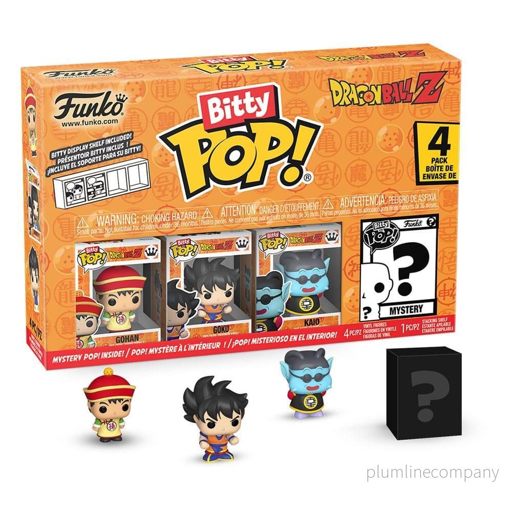 Dragon Ball Bitty POP! Vinyl Figur 4-Pack Serie 1 2,5 cm Dragon Ball Bitty POP! Vinyl Figur 4-Pack Serie 1 2,5 cm