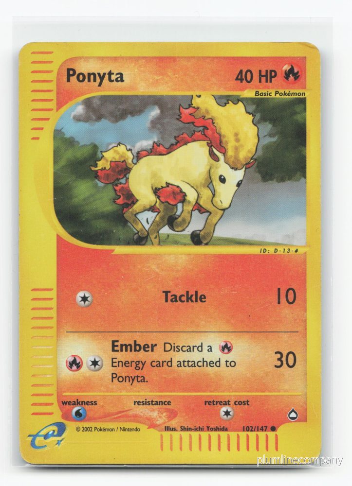 Ponyta 102/147 – Aquapolis Ponyta 102/147 – Aquapolis