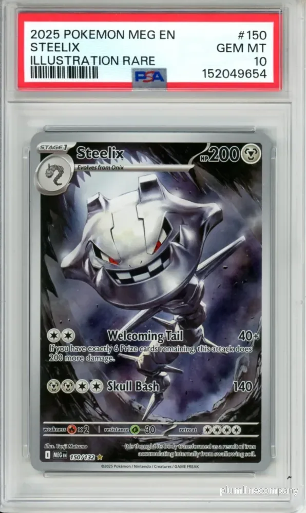 PSA 10 Steelix 150/132 – Mega Evolution PSA 10 Steelix 150/132 – Mega Evolution