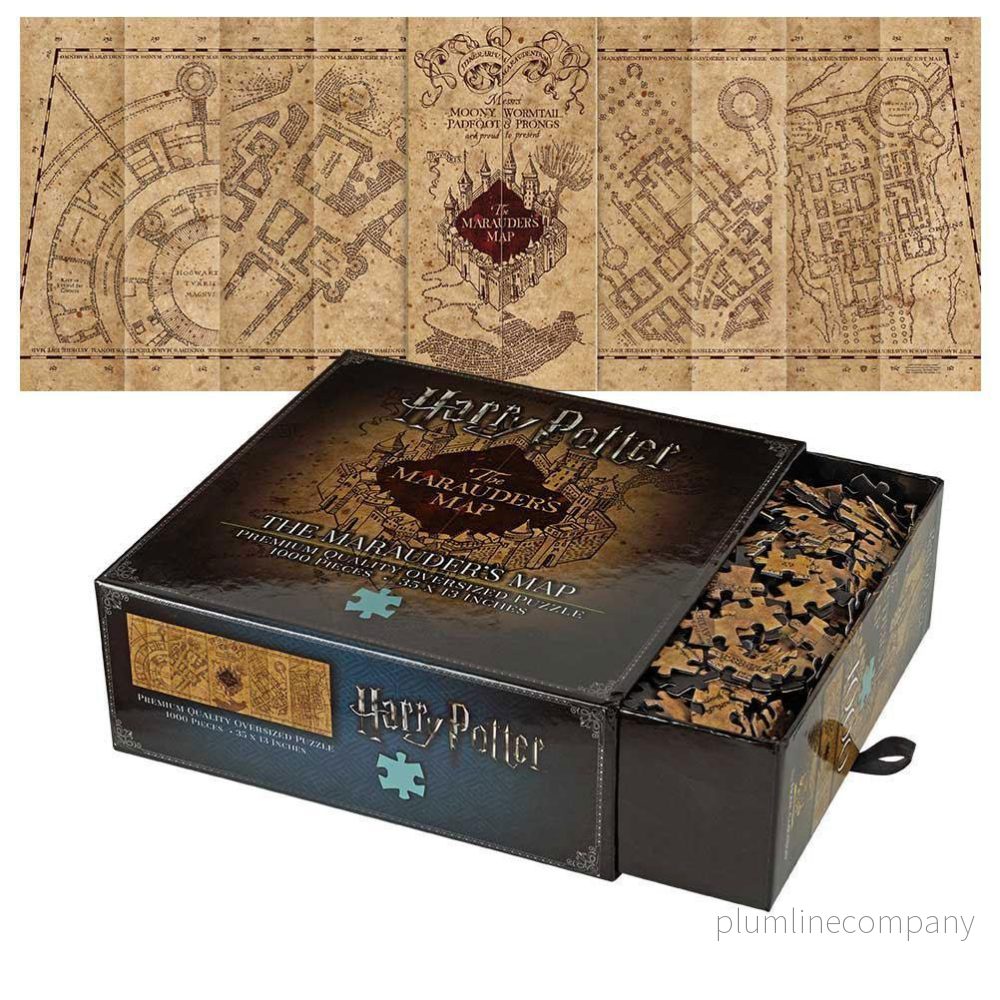 Harry Potter Jigsaw Puzzle – The Marauder’s Map Cover Harry Potter Jigsaw Puzzle – The Marauder’s Map Cover