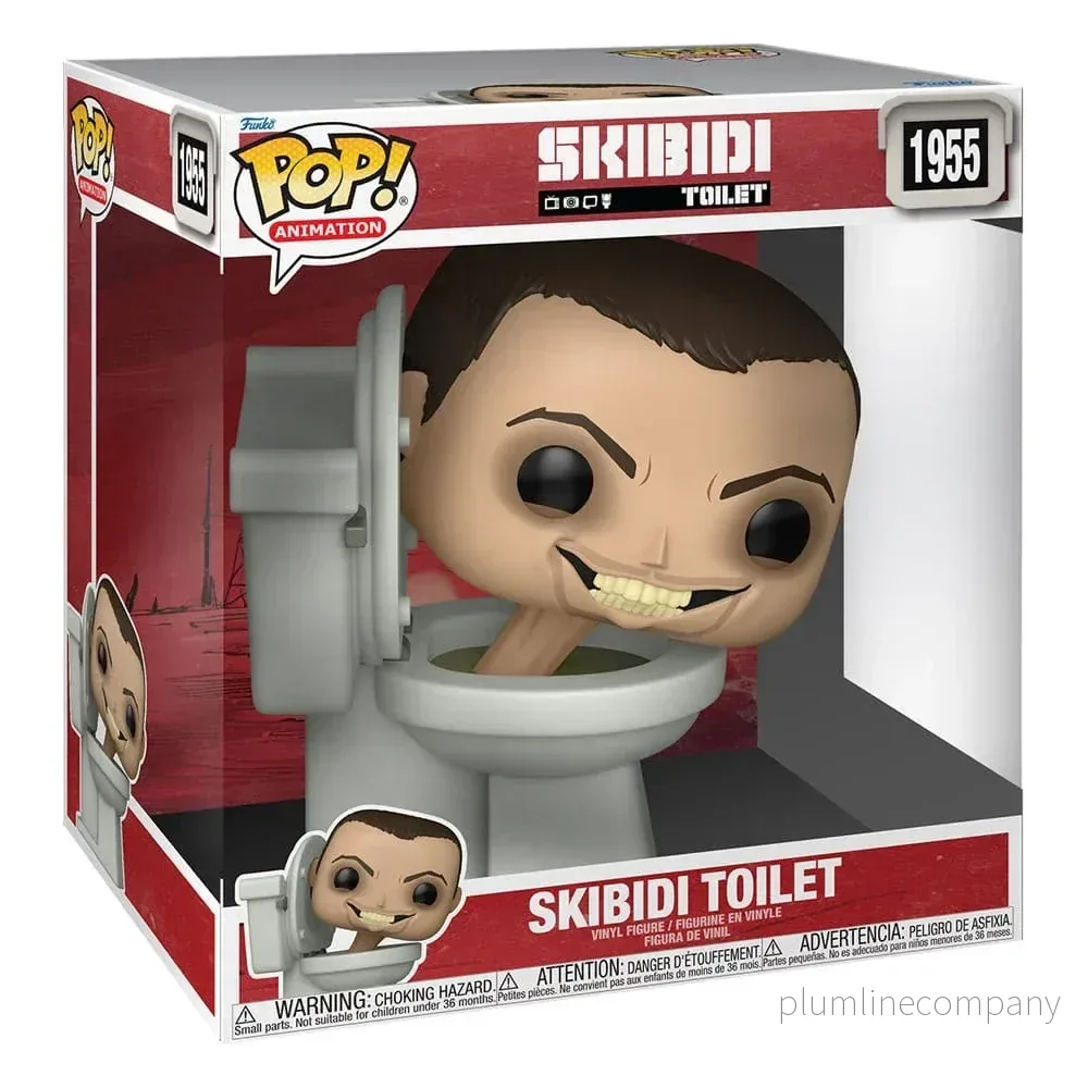 Skibidi Toilet Super Sized Jumbo POP! Figur – Skibidi Toilet 25 cm - Bild 3