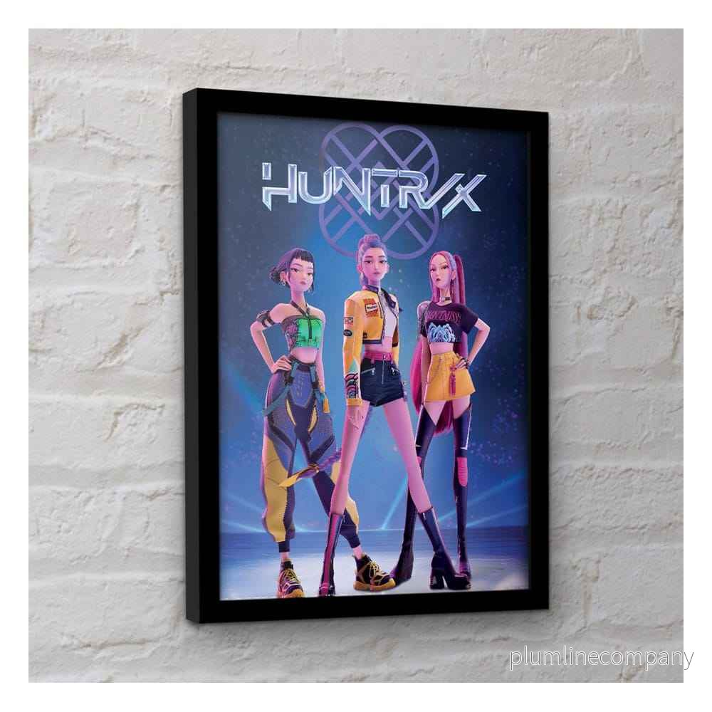 KPop Demon Hunters Samlarposter Inramad Affisch Huntrix - Bild 3