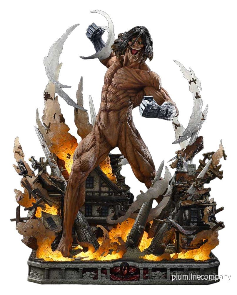 Attack on Titan (TV animation) Ultimate Diorama Masterline Statue Eren Yeager Attack Titan 81 cm Attack on Titan (TV animation) Ultimate Diorama Masterline Statue Eren Yeager Attack Titan 81 cm