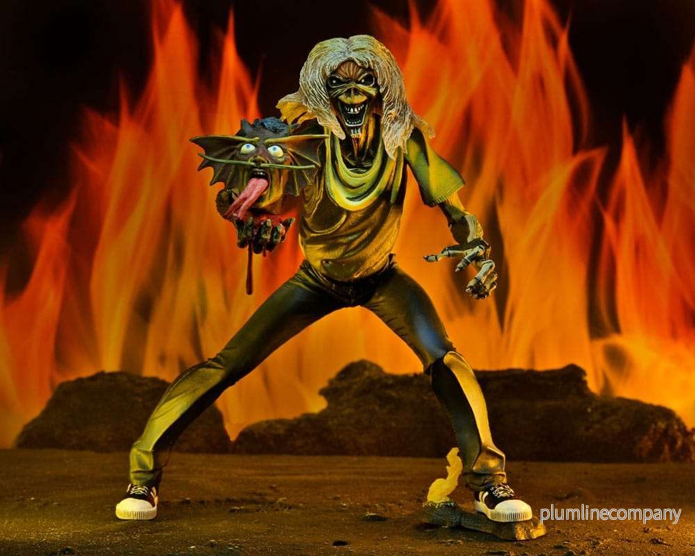 Iron Maiden Ultimate Action Figure Number of the Beast (40th Anniversary) 18 cm