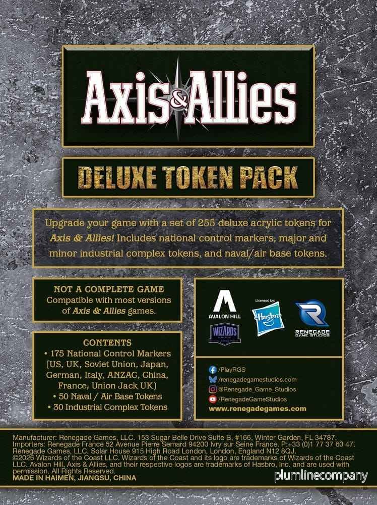 Axis & Allies Deluxe Token Pack *Engelsk Version* - Bild 2