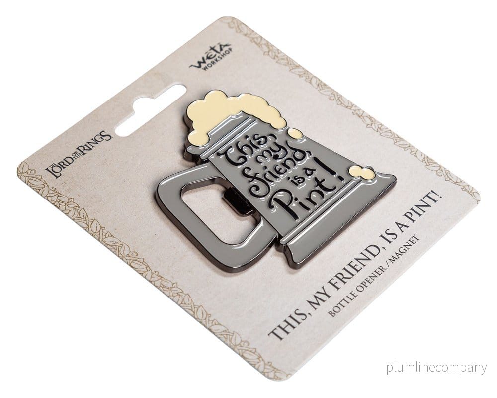 Lord of the Rings-magnet: Det här, min vän, är en pint! (emaljerad) 7 cm - Bild 3